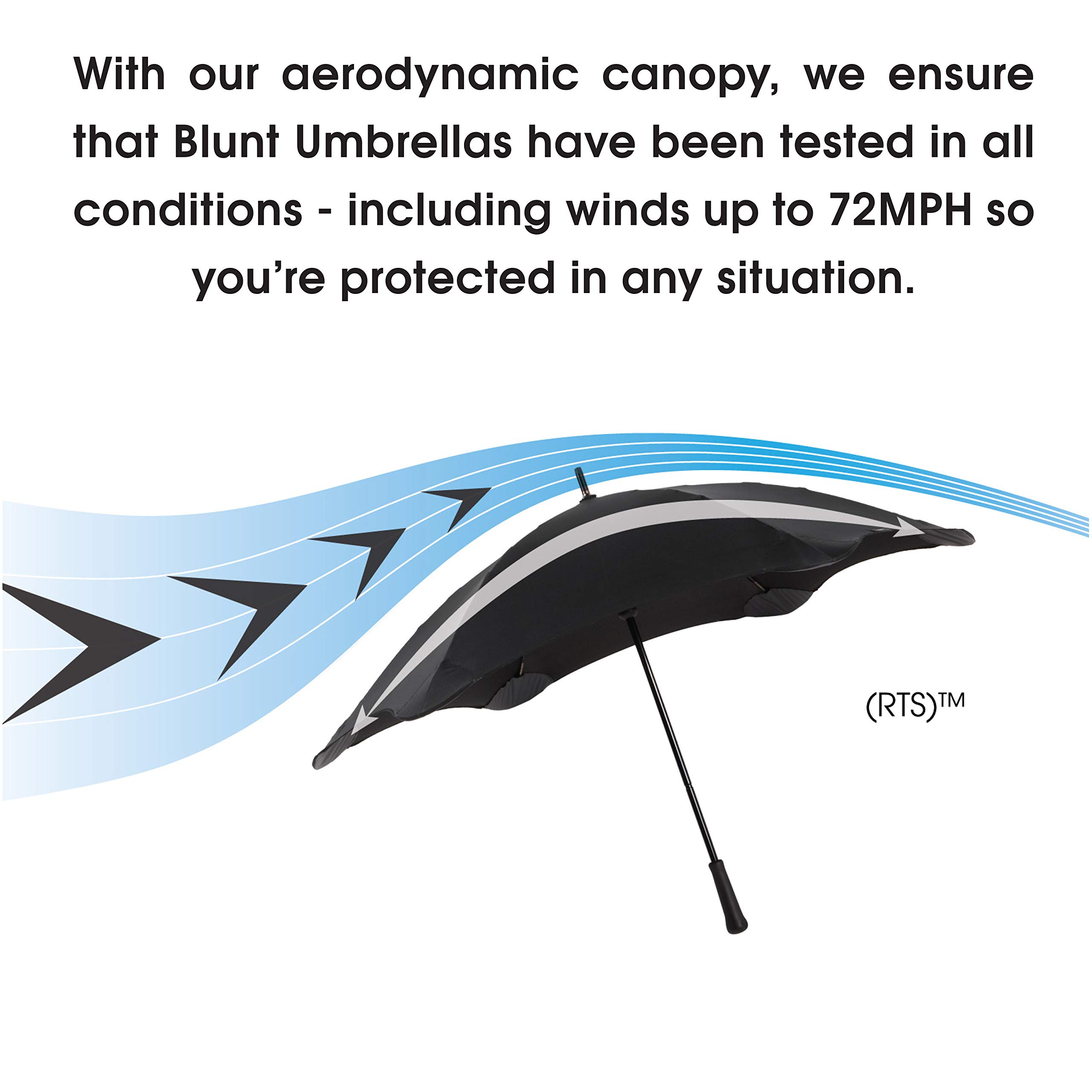 Amazon | BLUNT(ブラント) クラシック 大型 防風傘 - 47インチの風雨用